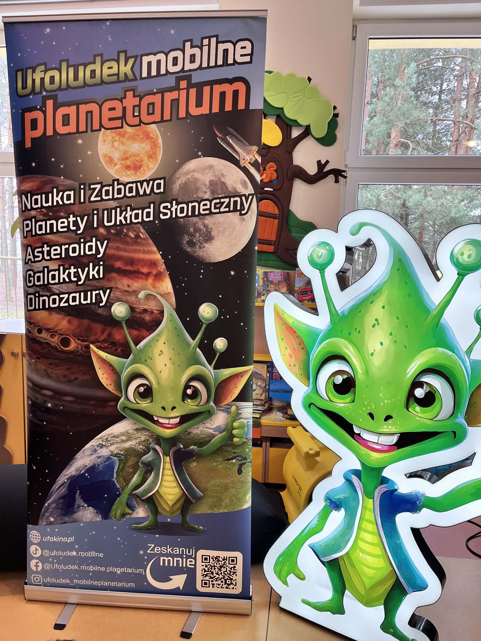 Kino sferyczne w naszym przedszkolu