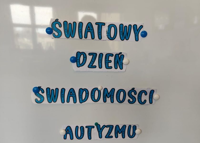 Niebieski kolor ponownie pojawił się w naszym przedszkolu